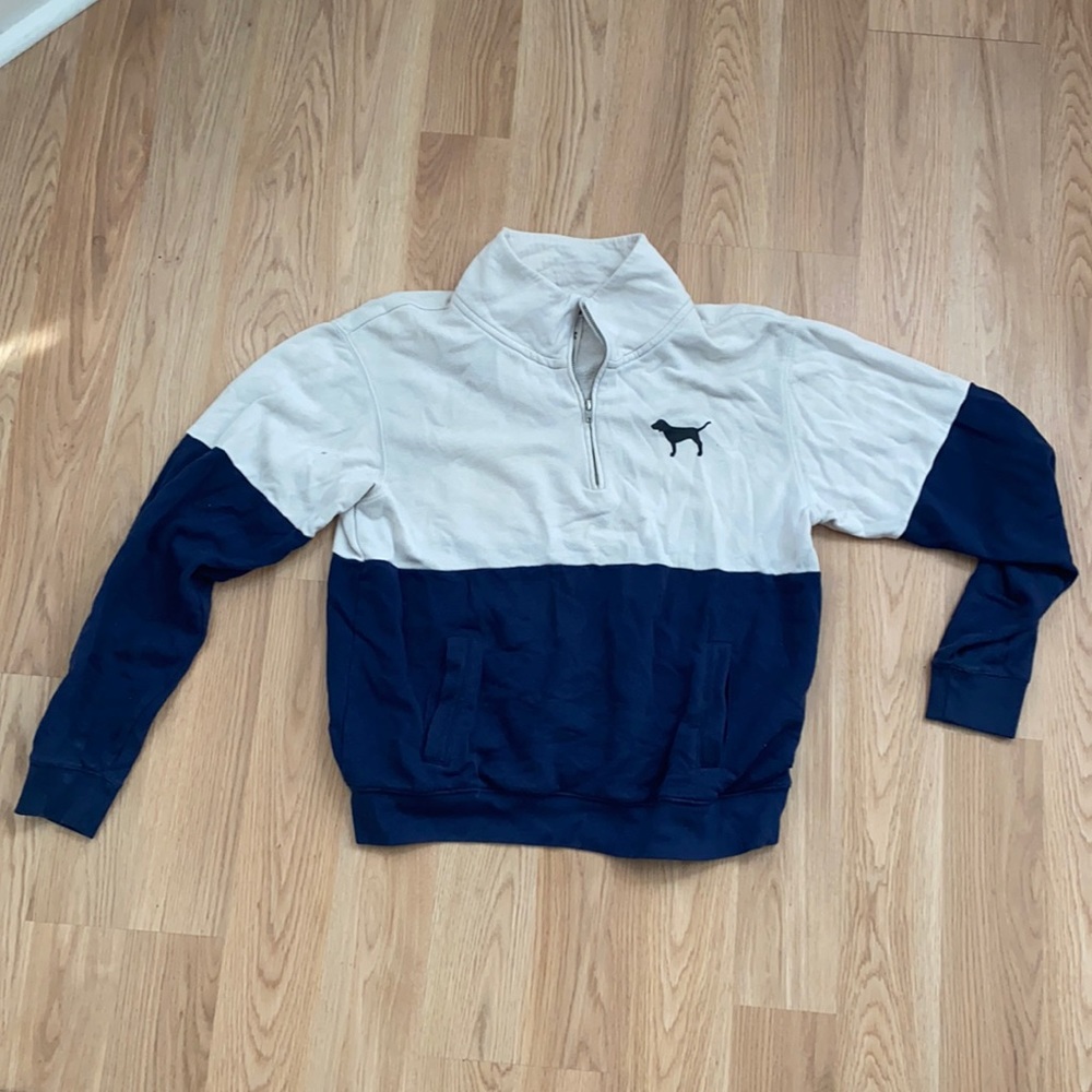 pink crew neck